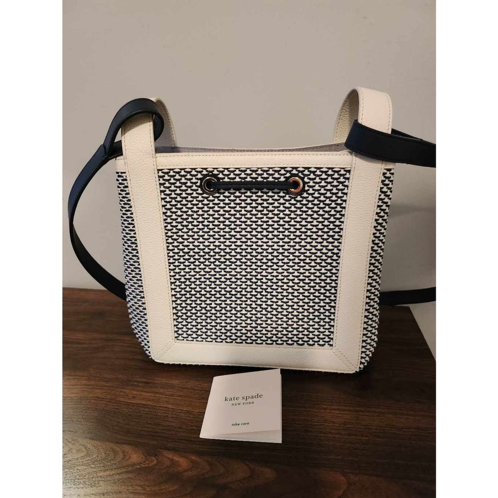 Kate Spade Blue and White Bucket Bag - Picture 3 of 8